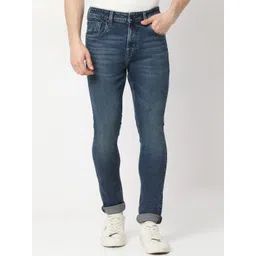 SPYKAR Men Slim Fit Low-Rise Light Fade Stretchable Jeans-picture-44