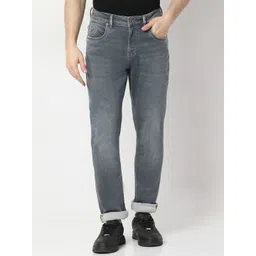 SPYKAR Men Slim Fit Low-Rise Light Fade Stretchable Jeans-picture-37