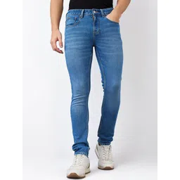 SPYKAR Men Slim Fit Low-Rise Low Distress Cotton Jeans-picture-34