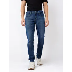 SPYKAR Men Slim Fit Low-Rise Low Distress Cotton Jeans-picture-35