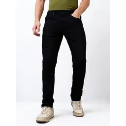 SPYKAR Men Slim Fit Low-Rise Low Distress Jeans-picture-10