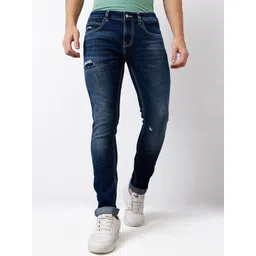 SPYKAR Men Slim Fit Low-Rise Low Distress Jeans-picture-28