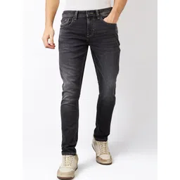 SPYKAR Men Slim Fit Low-Rise Low Distress Jeans-picture-16