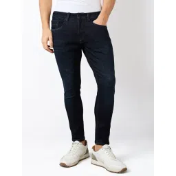 Spykar Men Slim Fit Mid Rise Cotton Casual Jeans-picture-40
