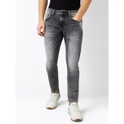 Spykar Men Slim Fit Mid Rise Cotton Casual Jeans-picture-43