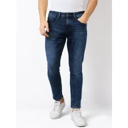 Spykar Men Slim Fit Mid Rise Cotton Casual Jeans-picture-33