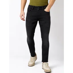 Spykar Men Slim Fit Mid Rise Cotton Casual Jeans-picture-47