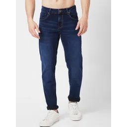 SPYKAR Men Slim Fit Narrow Light Fade Low-Rise Stretchable Jeans-picture-13