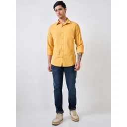 SPYKAR Men Slim Fit Opaque Casual Shirt image 3