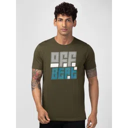 SPYKAR Men Typography Printed Slim Fit T-shirt-picture-38