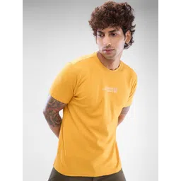 SPYKAR Men Typography Printed Slim Fit T-shirt-picture-37