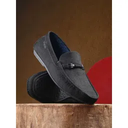 Spykar Men's Black Casual Loafers-picture-11