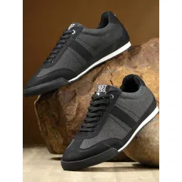 Spykar Men's BLAZE-CANVA Black Casual Sneakers-picture-16