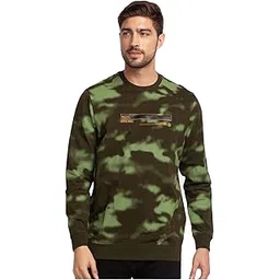 spykar Men's Cotton Round Neck Sweatshirt (MSS02BBLW197)-picture-47