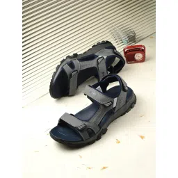 Spykar Men's LIAM Grey Floater Sandals-picture-24