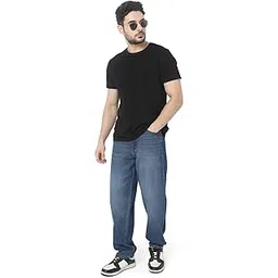 spykar Men's Loose Mid Rise Jeans-picture-38