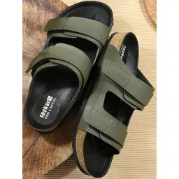 Spykar Men's NICO Olive Casual Sandals-picture-31