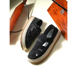 Spykar Men's TRENTO Black Fisherman Sandals-picture-18