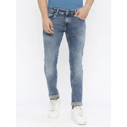 Spykar Mid Blue Slim Fit Jeans-picture-10