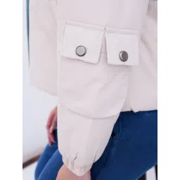 Spykar Mint Green Nylon Regular Fit Solid Jacket-picture-46