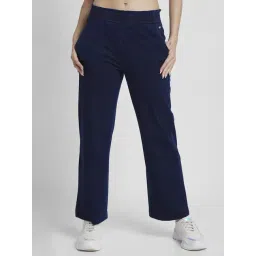 Spykar Navy Regular Fit Trackpants-picture-28
