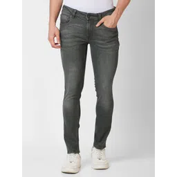 SPYKAR Non-Stretchable Narrow Slim Fit Low-Rise Light Fade Pure Cotton Jeans-picture-16