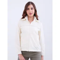 Spykar Off White Regular Fit Jacket-picture-20