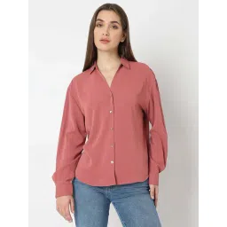Spykar Pink Regular Fit Shirt-picture-18