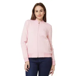 Spykar Pink Regular Fit Sweatshirt-picture-42