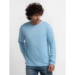 SPYKAR Pure Cotton Solid Pullover Sweaters-picture-10