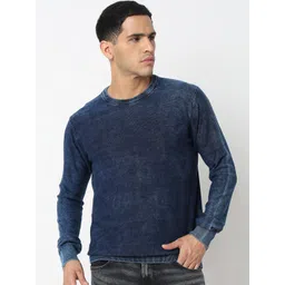 SPYKAR Round Neck Cotton Pullover Sweater image 1