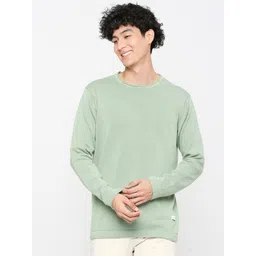 SPYKAR Round Neck Long Sleeves Cotton Pullover-picture-42