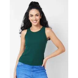 Spykar Teal Regular Fit T-Shirt-picture-10