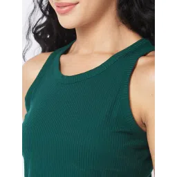 Spykar Teal Regular Fit T-Shirt image 5