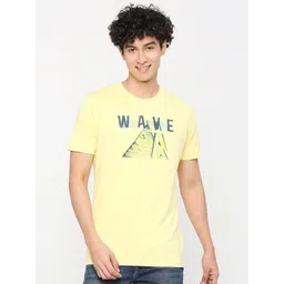 SPYKAR Typography Printed Cotton Slim Fit T-shirt-picture-22