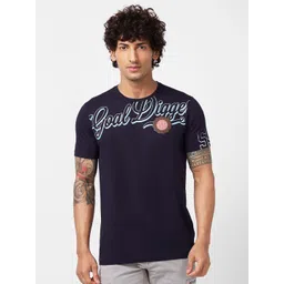 SPYKAR Typography Printed Slim Fit Cotton T-Shirt-picture-14