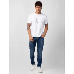 Spykar Vintage BlueComfort Fit Jeans image 5