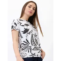 SPYKAR White Print T-Shirt-picture-30