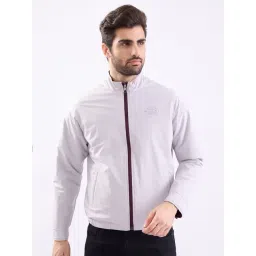 Spykar Wine Red Polyester Regular Solid Jackets-picture-20