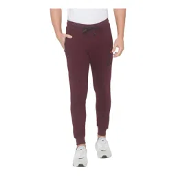 Spykar Wine Slim Fit Printed Jogger Jeans-image-14