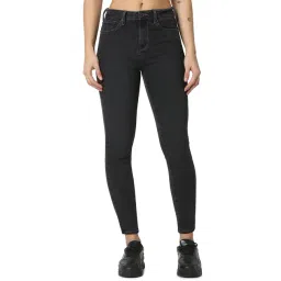 Spykar Women Printed Black Jeans-picture-43
