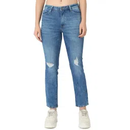 Spykar Women Printed Blue Jeans-picture-23