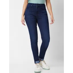 SPYKAR Women Skinny Fit High-Rise Light Fade Jeans-image-43