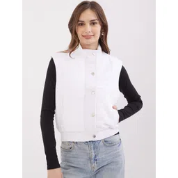 SPYKAR Women White Polyester Jackets-picture-19