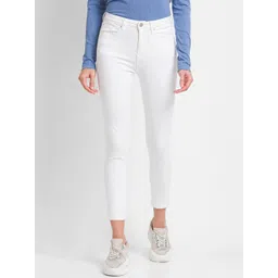 SPYKAR Women White Super Skinny Fit High-Rise Jeans-picture-23