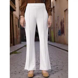 SQew Women Original Bootcut High-Rise Trousers-picture-18