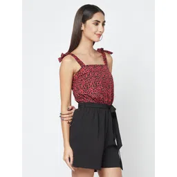 SQew Women Square Neck Printed Playsuit image 3