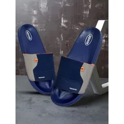 SQUASH Men Colourblocked Sliders-picture-19