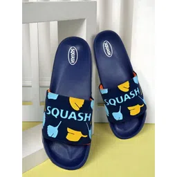 SQUASH Men Printed Sliders-picture-23