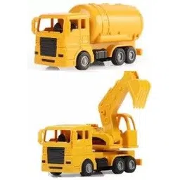 sr toys Unbreakable Excavator and Tank Construction Engineering Toy Vehicle for kids-picture-13